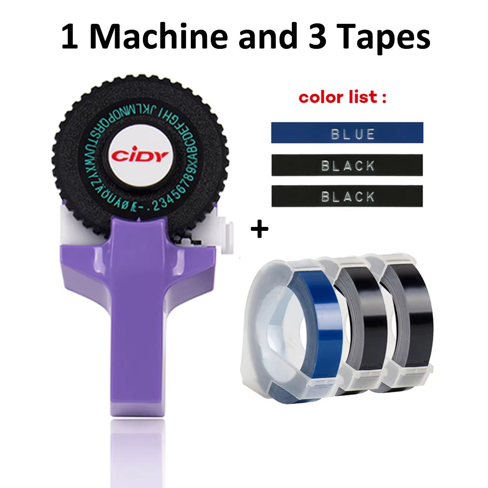 maker and 3 tapes I