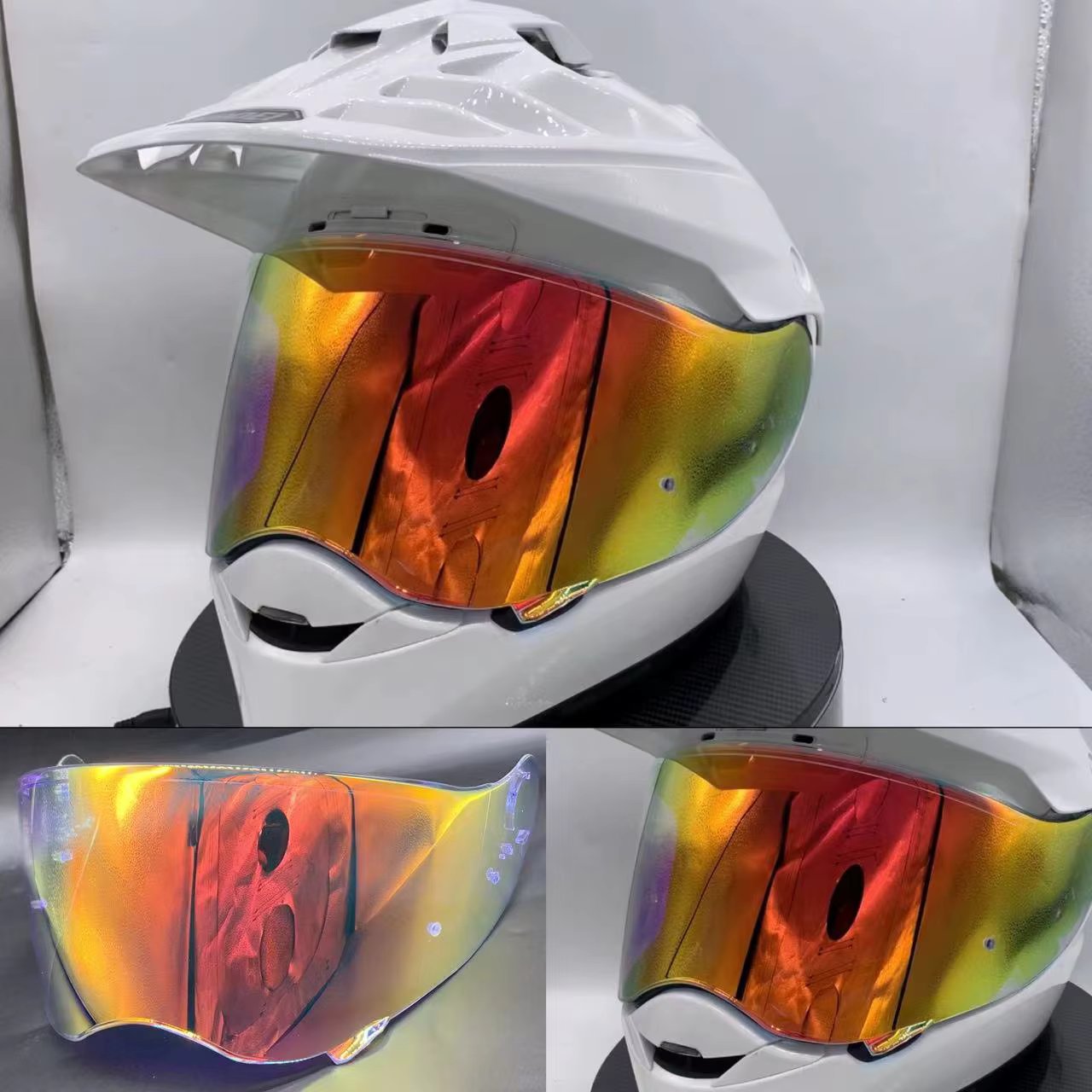 Motorcycle Helmet Visor For SHOEI Hornet ADV Helmet Lens Shield Windshield Motorcycle Helmet Accessories