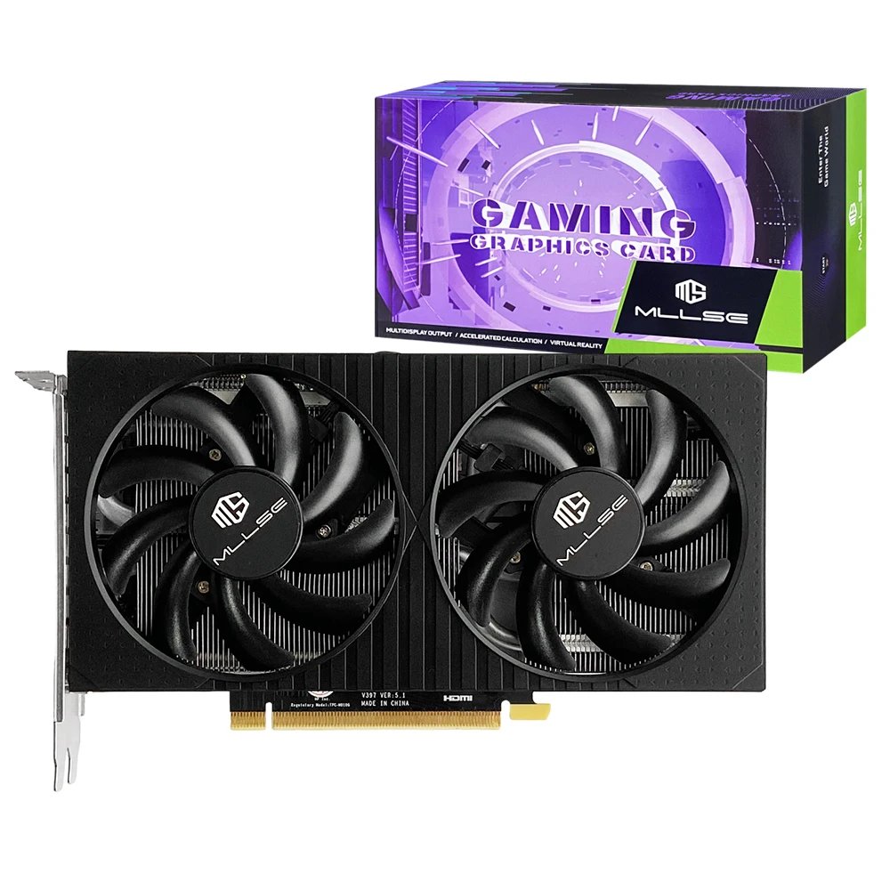 MLLSE RTX 3060Ti 8GB Graphics Card GDDR6 256Bit PCI Express 4.0 ×16 8Pin NVIDIA GPU Rtx 3060Ti Gaming Video Card Placa De Video