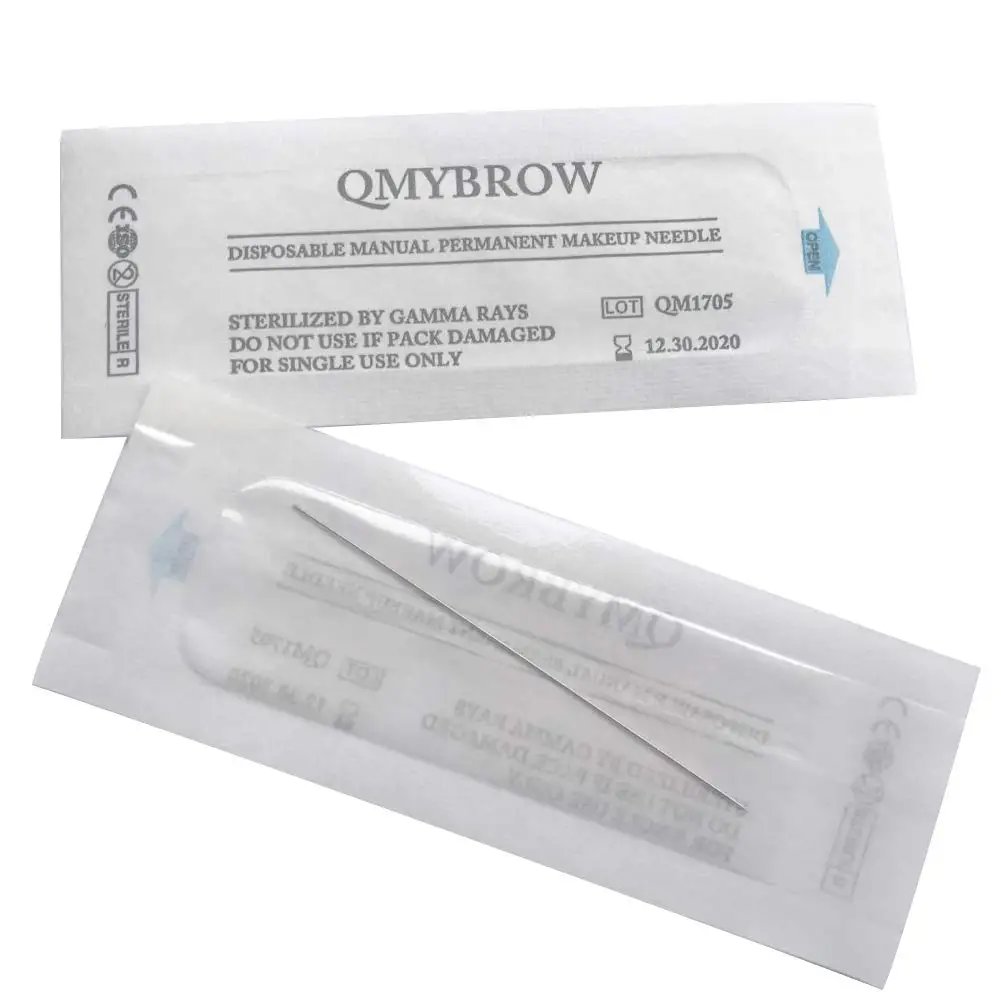 100pcs 1RL tattoo machine needle traditional permanent makeup needle