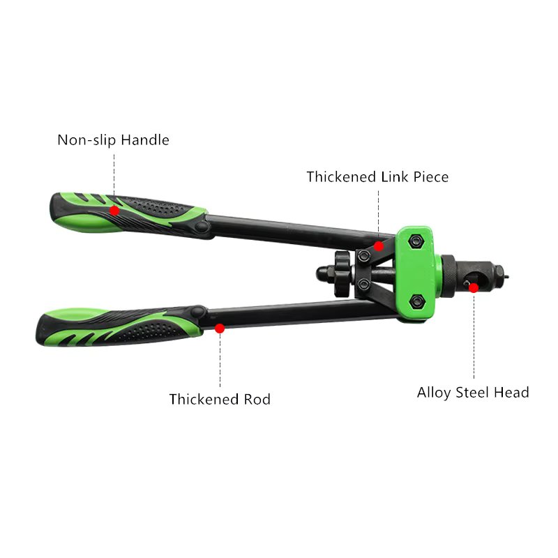 Rivet Nut With Hand Threaded Riveter Nuts Guns Rivnut Tool For Auto M3/ /M5/M6/M8 Hand Riveter Manual Rivet Repair Tools Set