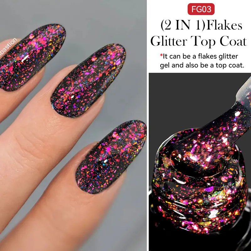Flakes Top Coat 03
