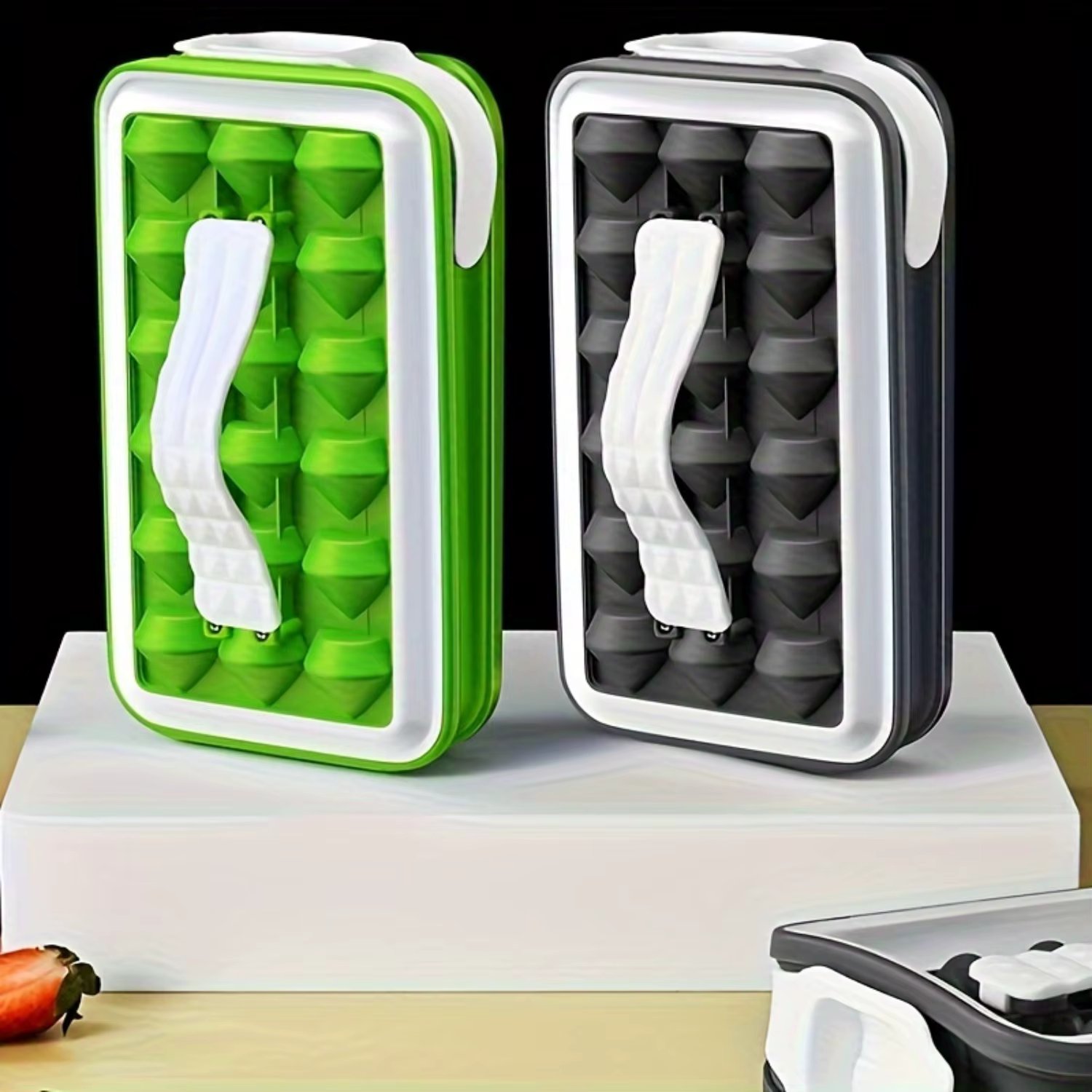 Kitchen Silicone Ice Tray, Easy Release Sphere ice mold Ice tray silicone small Popsicle molds Ice cream bowl Silicon mold Mold