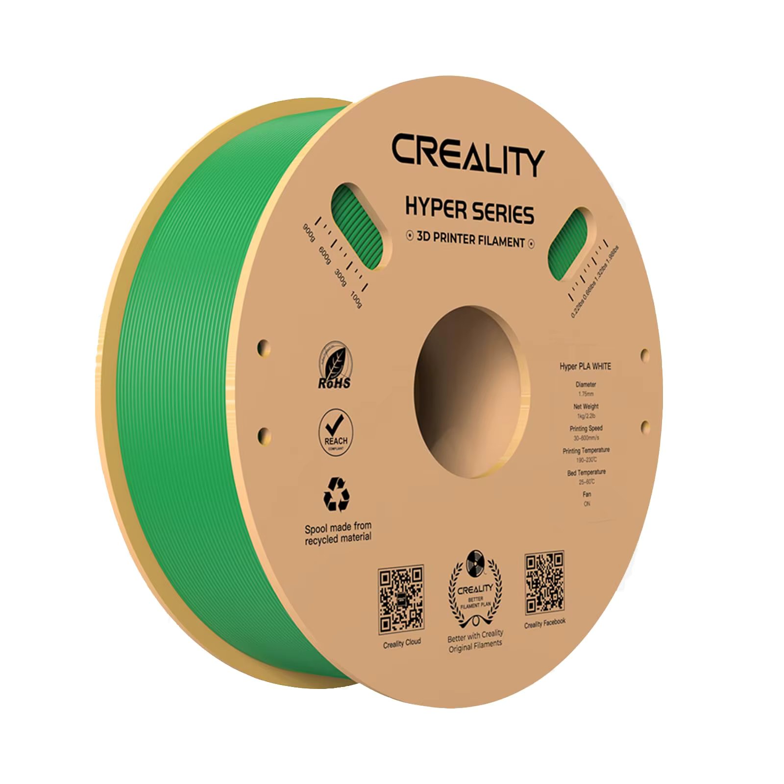 1KG Green Hyper PLA