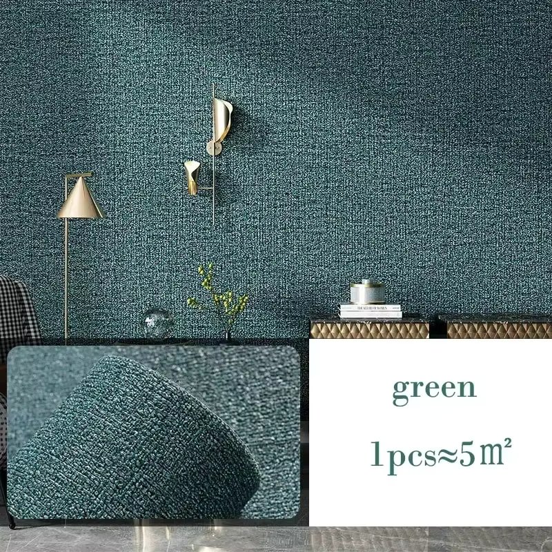 Linen Dark green