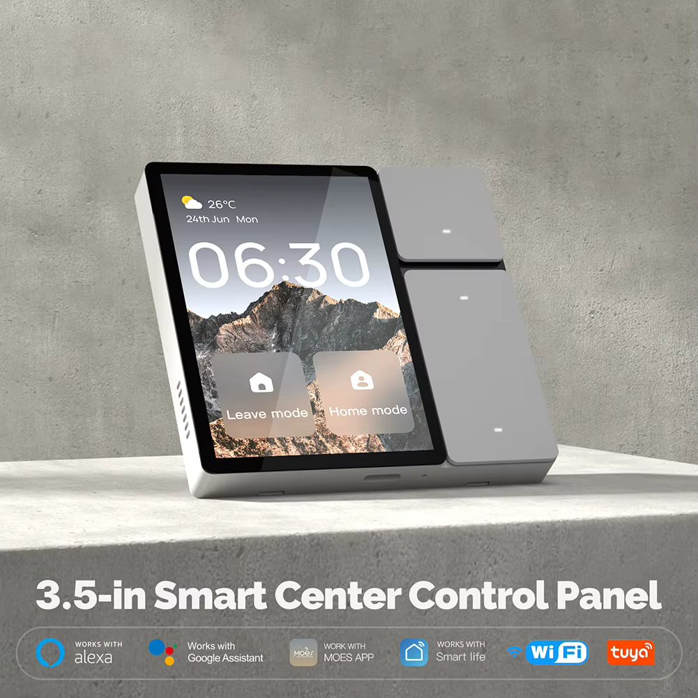 WiFi for-tuya Smart Touch Screen IR Remote Control Multi-functional Touch Screen Control Panel for Intelligent Scenes Smart Home