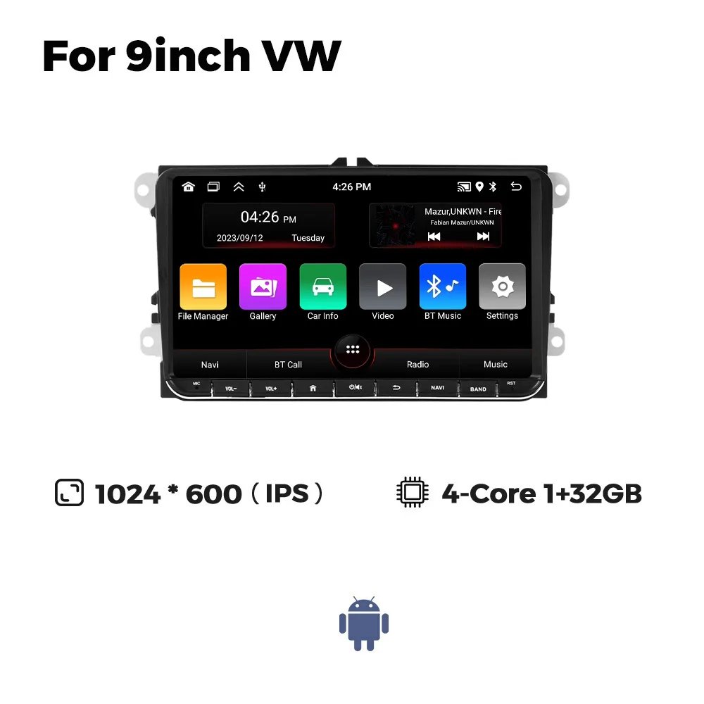 9inch 1-32G CAM