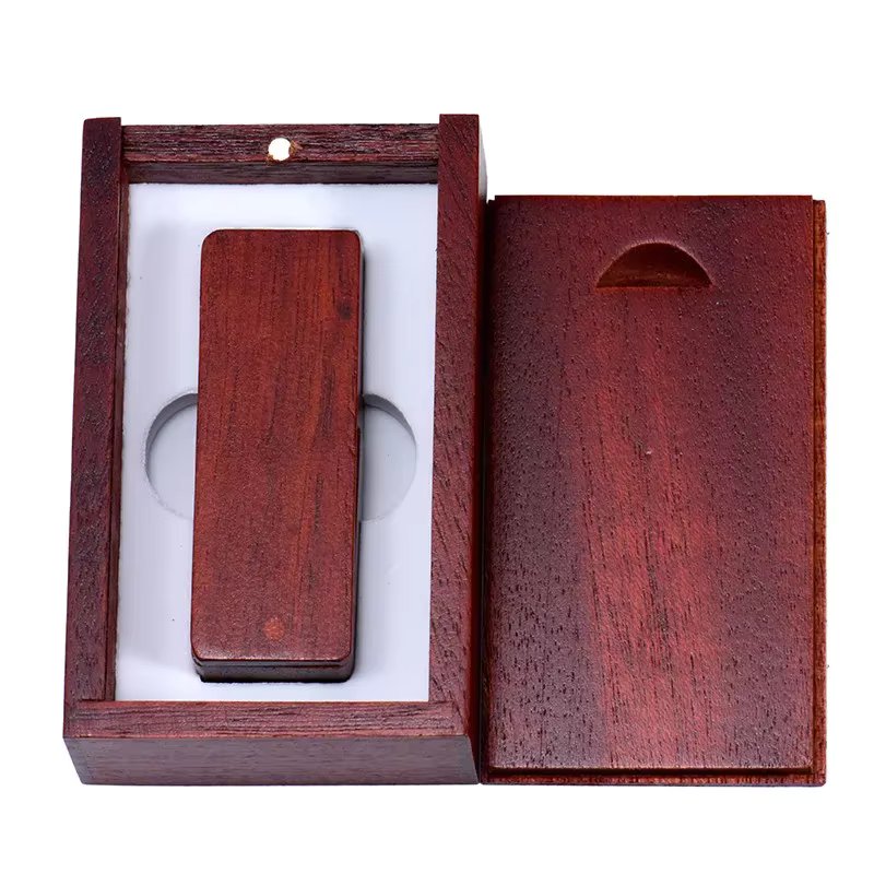 Red Wood with box