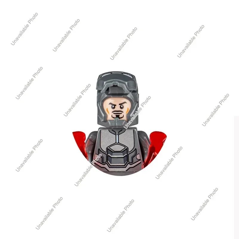 Hot Toys Marvel Iron Man Spider Man Building Blocks Superhero Bricks Doll Mini Action Toy Figures Assemble Blocks Children Gifts