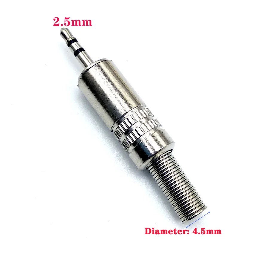2.5mm stereo 2pcs