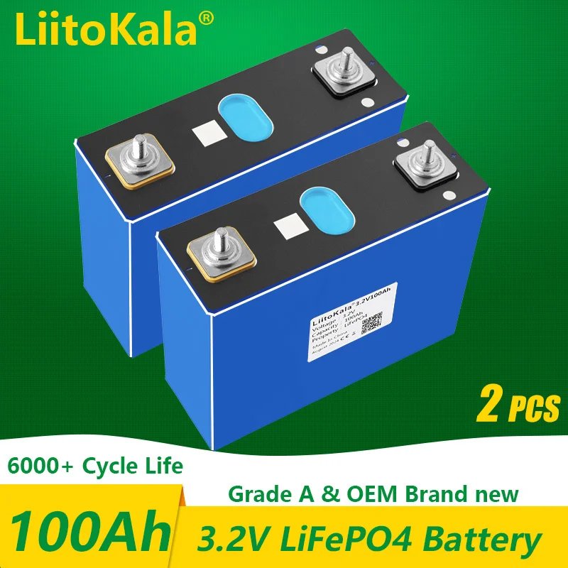 2PCS 3.2V100Ah