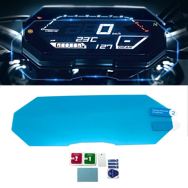 For YAMAHA MT-07 MT07 FZ-07 FZ07 MT FZ 07 2021 2022 Motorcycle Scratch Cluster Screen Dashboard Protection Instrument Film