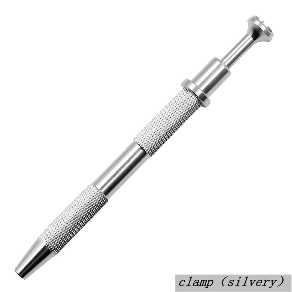 Silvery clamp