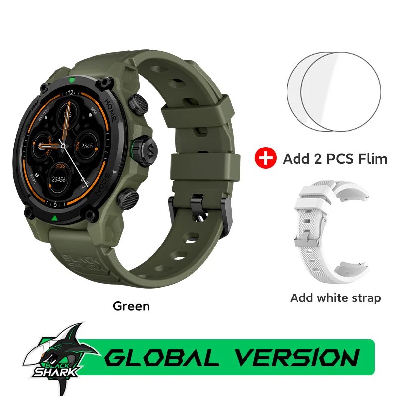 Green N White Strap