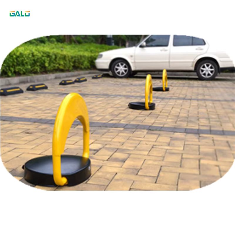 High quality waterproof solar powered automatic car parking space lock