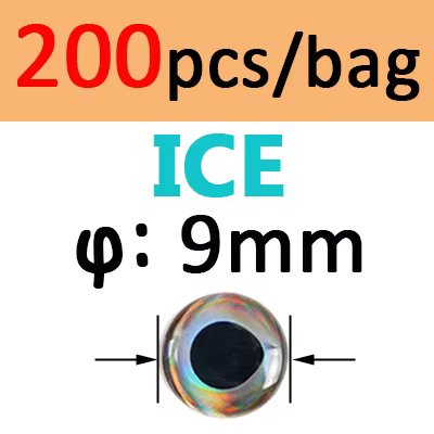 200pcs 9mm ICE