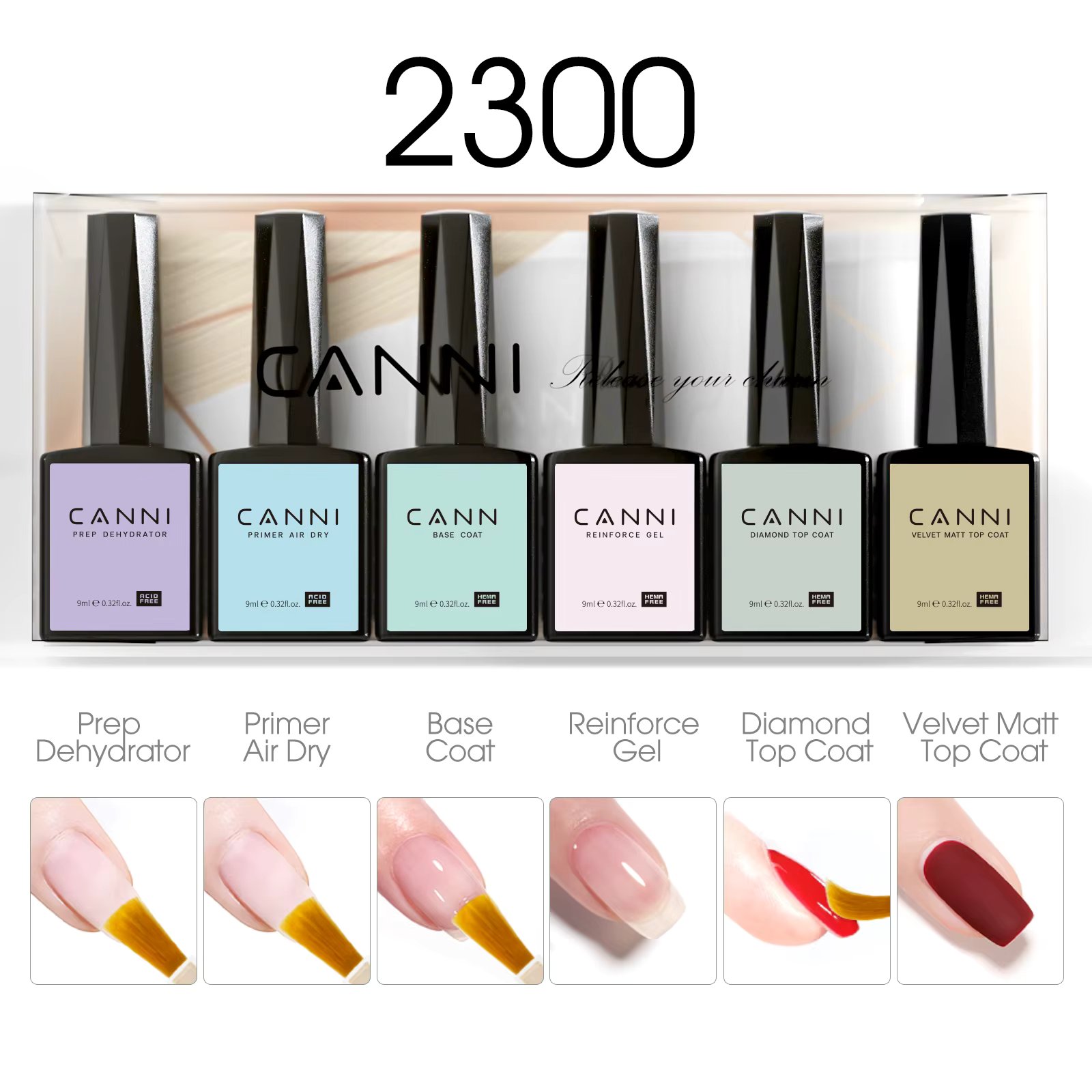2300 6pcs kit