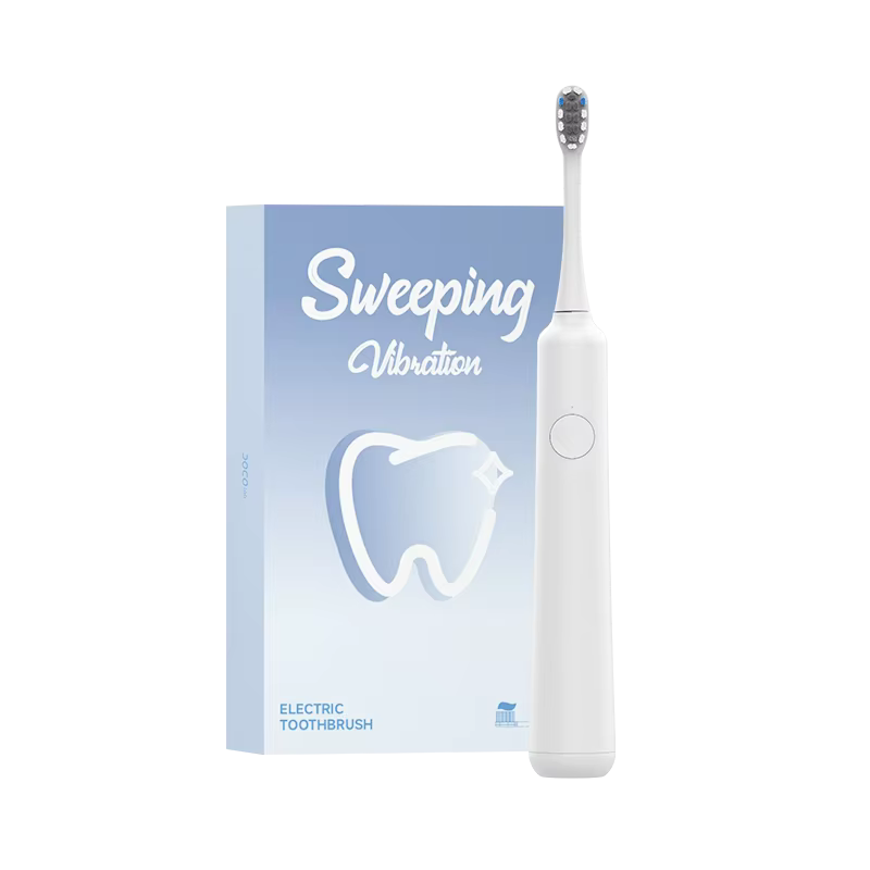 1 white toothbrush
