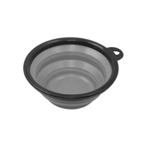 Foldable dog feeder-Gray