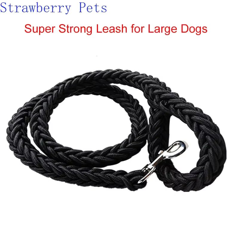 130cm L/XL Super Strong Coarse Nylon Dog Leash Army Green Canvas Double Row Adjustable Dog Collar For Medium Large Dogs