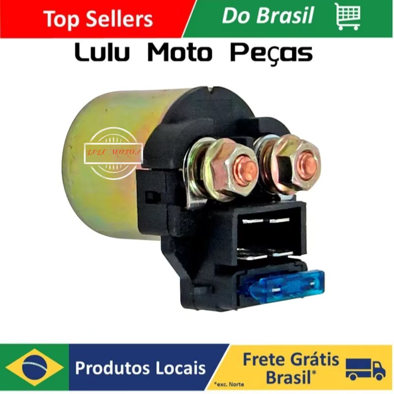 RELE DE PARTIDA TITAN 125 ES XLR 125 ES CBX 200 XR E NX 200