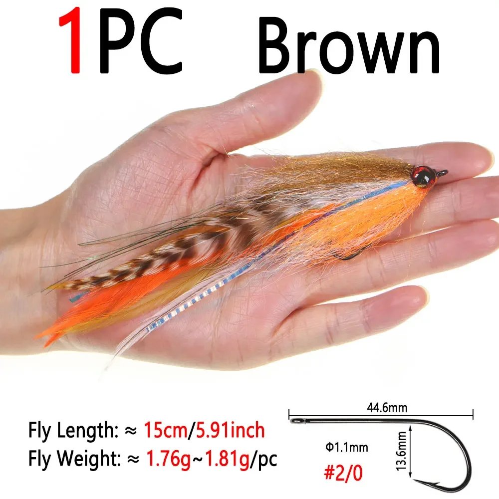1pc Brown