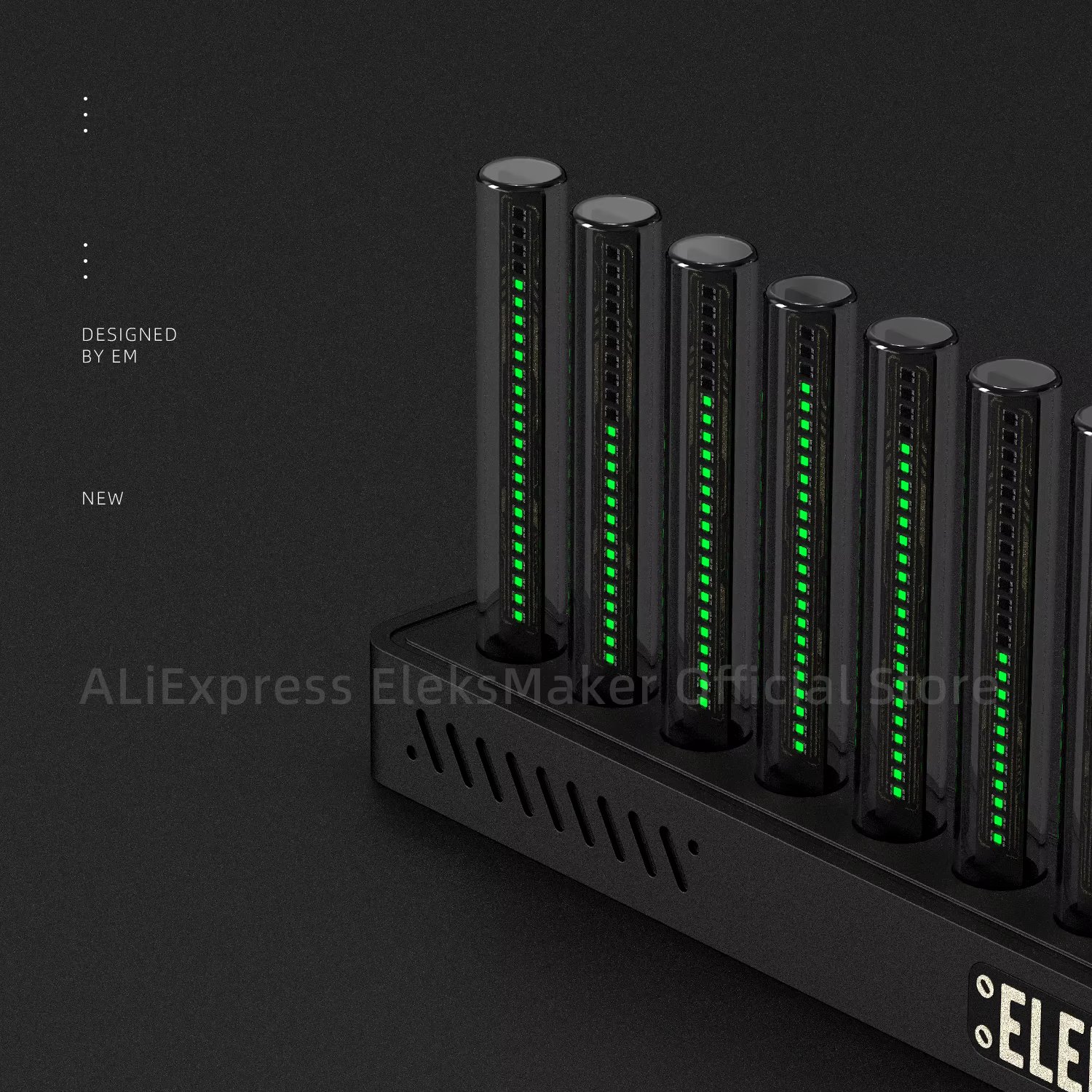ElekaMaker | Retro Glow Tube Electronic Tube Music Spectrometer Level Pickup Rhythm Lamp Desktop Ornament | T10