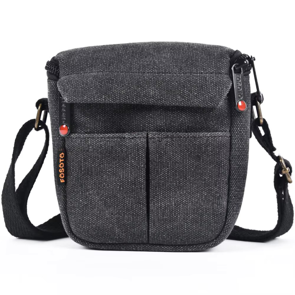 Fusitu Canvas Mirrorless System Camera Bag Shoulder Camera Bag For Canon EOS M100 M50 M10 M6 M3 M2 SX540 SX530 SX520 SX510