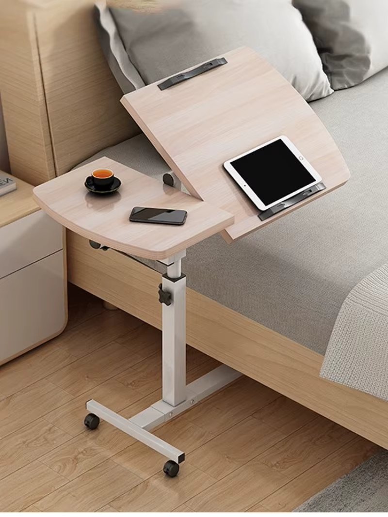 Portable height adjustable bed side table simple laptop table for bed computer table sitting table New
