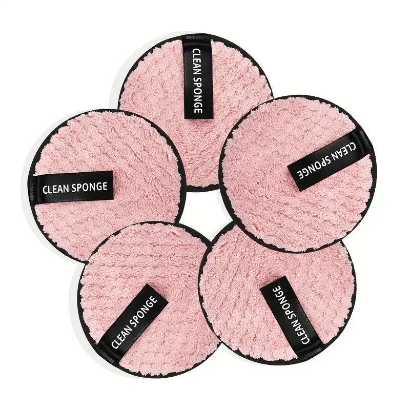 5pcs Face wash pink
