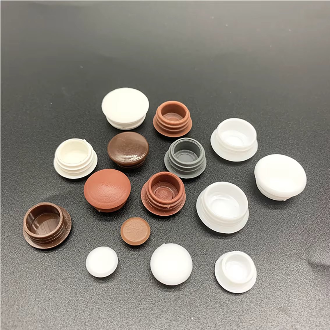 10pcs 5-18mm Round Plastic Hole Plug Dust Sealing Hole Cap Protection Gasket Covers Caps For Pipe Table Furniture