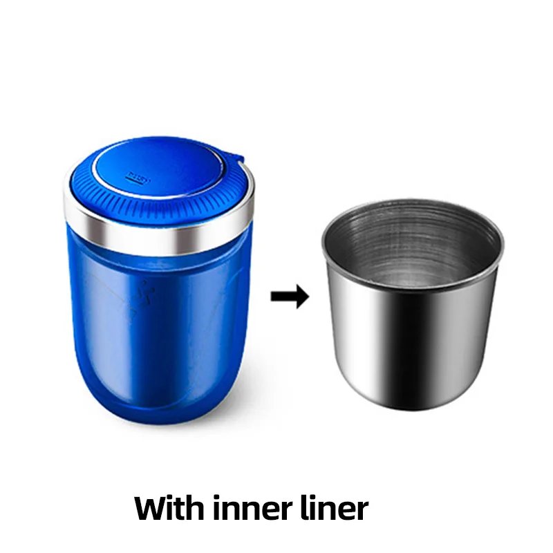 Blue with inner lin