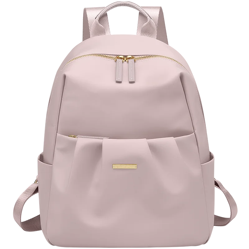 GOLF Cute Backpacks for Women Elegant Ladies Backpack Purse Solid Color Small Back Pack Bags Multi Pockets Aesthetic Female Bag