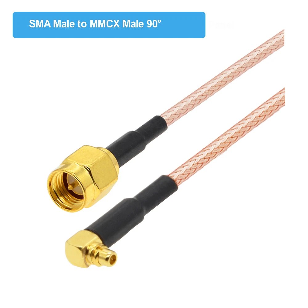 SMA M to MMCX M90