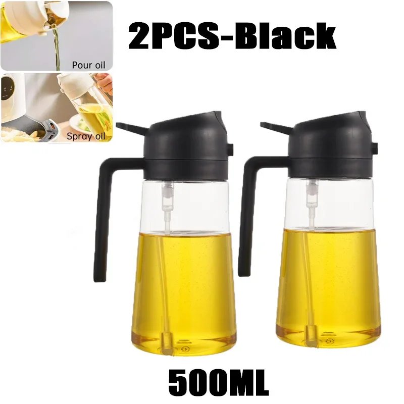 2pcs-black 500ml