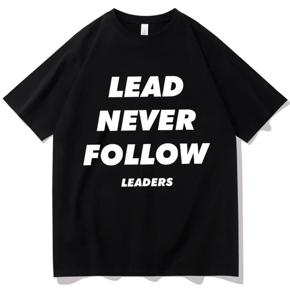 Chief Keef Lead Never Follow Leaders Shirt Chief Keef Shirt Chief Keef Fan Gift Unisex O-Neck Short Sleeve Shirts