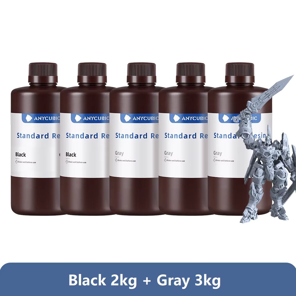 Black 2kg Gray 3kg