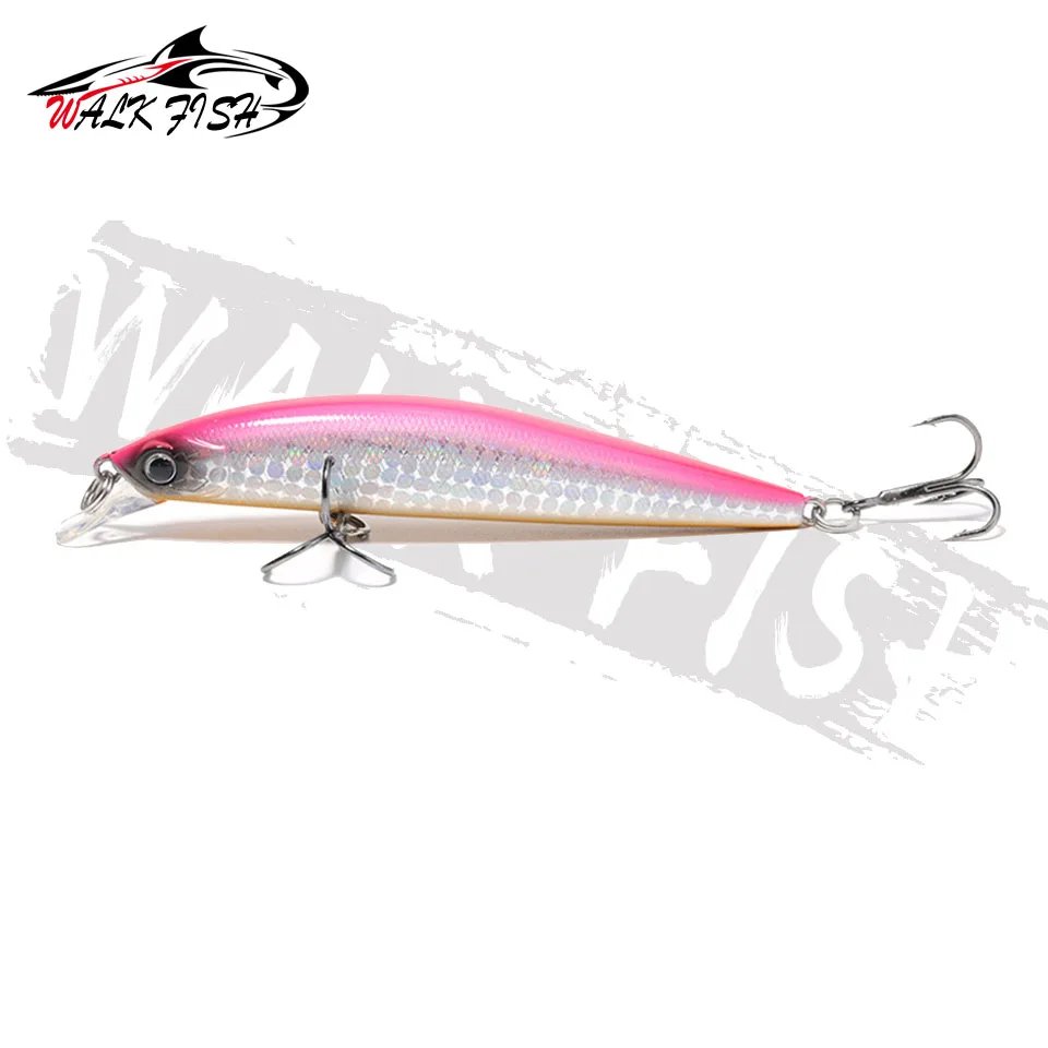 WALK FISH Suspending Minnow 6g 9g 12g Fishing Lure Professional Gravity Balance System Hard Bait Crank Wobbler Pesca Swimbait