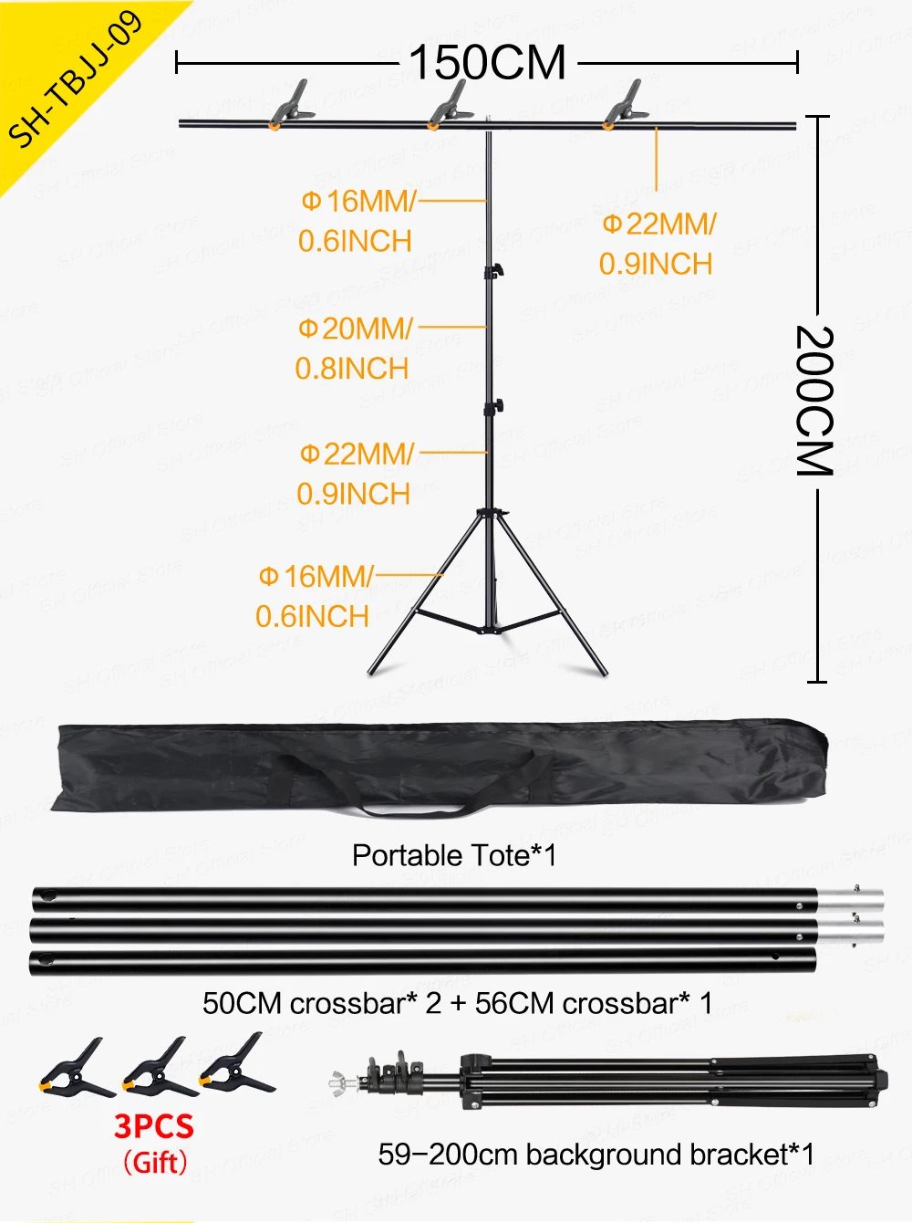 1.5x2M Clip random