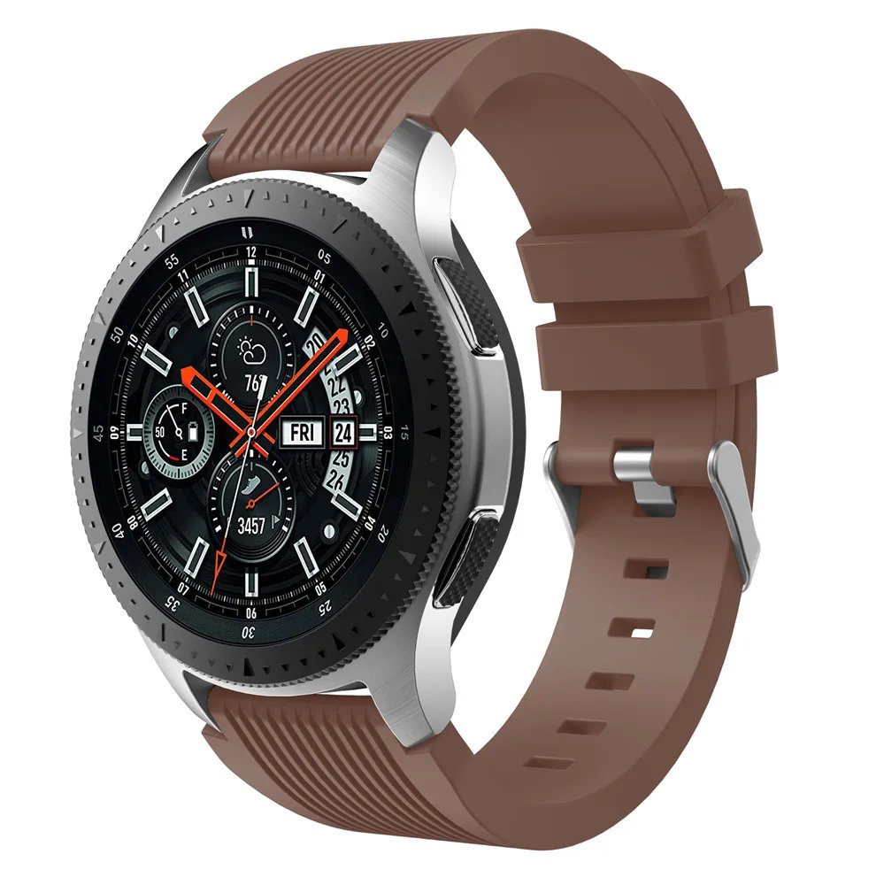 22mm Soft Silicone Watch Strap Band For Samsung Galaxy Watch 46mm Sports Band Smart Watches Band For Samsung Gear S3 Watchbands