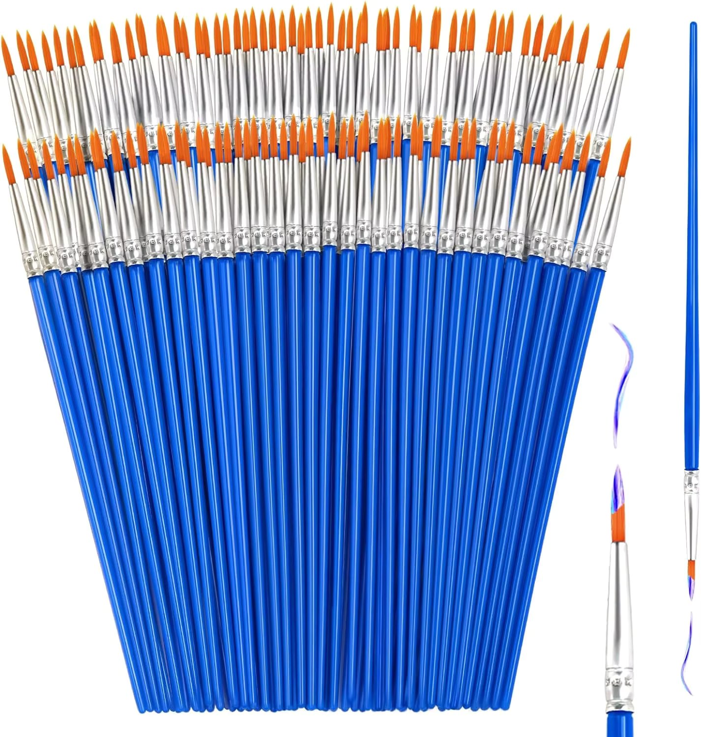 100Pcs Point Brush