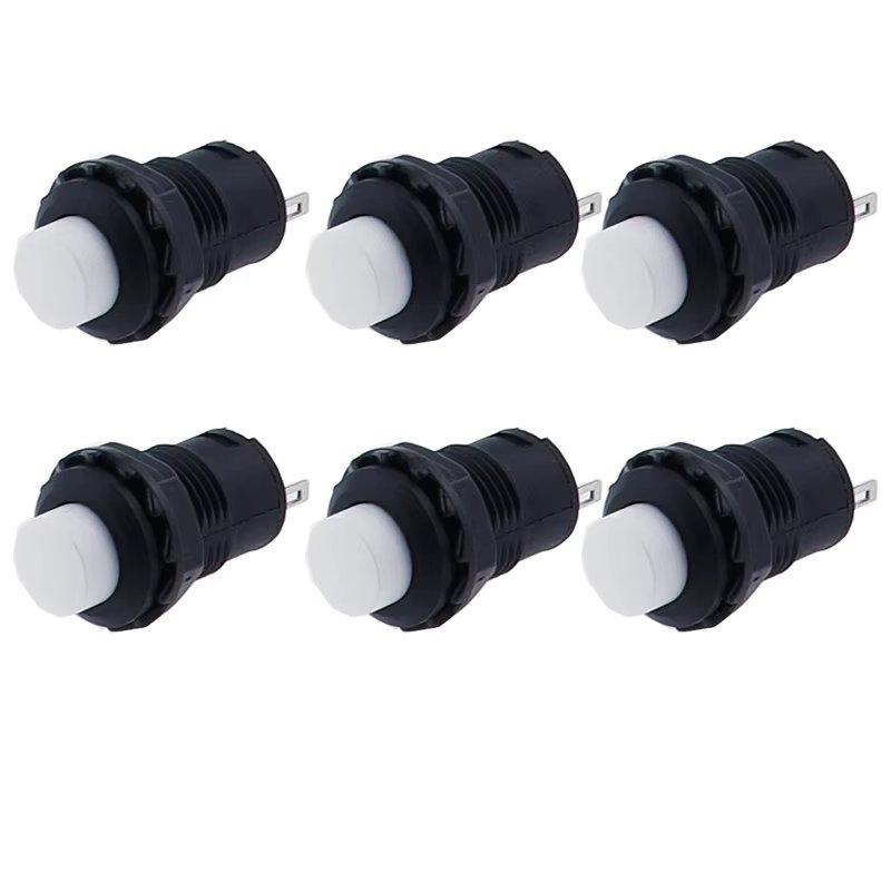 6Pcs White
