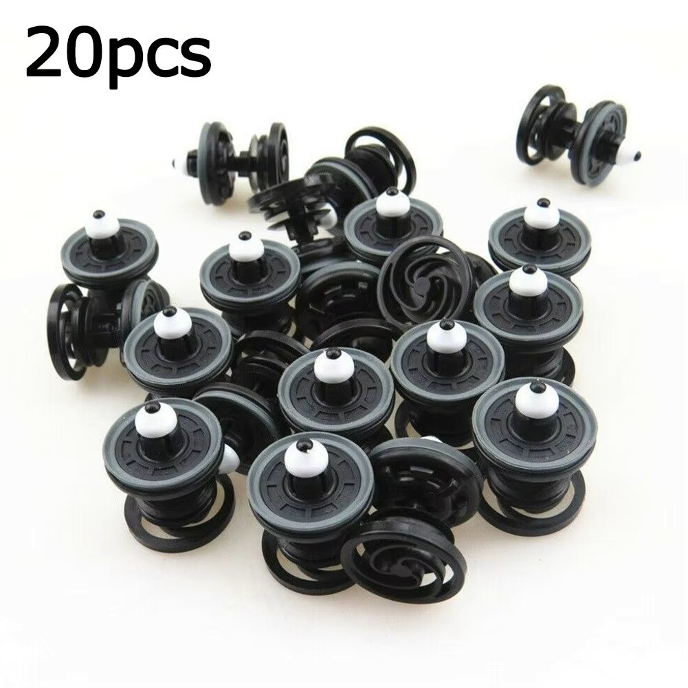 20pcs Car Interior Door Panel Push Card Clip 7L6868243 For Caddy Touran Tiguan Golf 4 5 6 7 Passat CC Polo Beetle Jetta T5