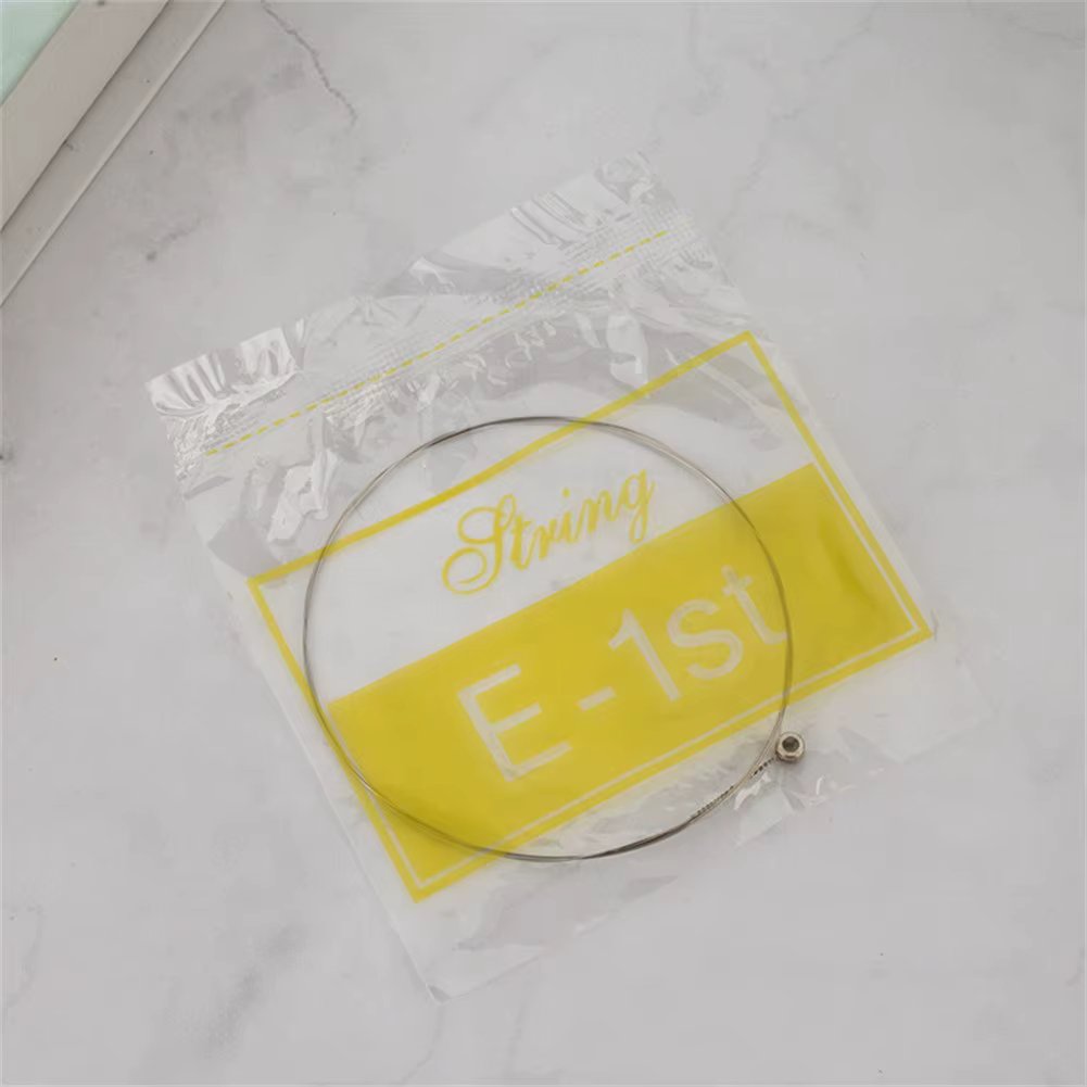 1 Pcs For Guitar String E-1st/B-2nd/G-3rd/D-4th/A-5th/E-6th.replacement Exceptional Tone Longevity Tone Steel Core High Quality