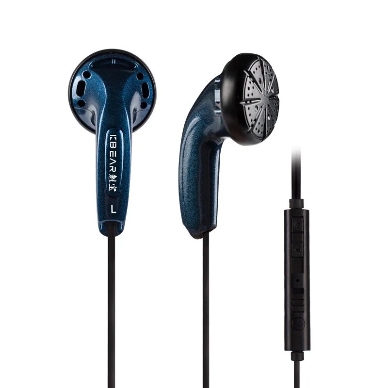 Blue with mic