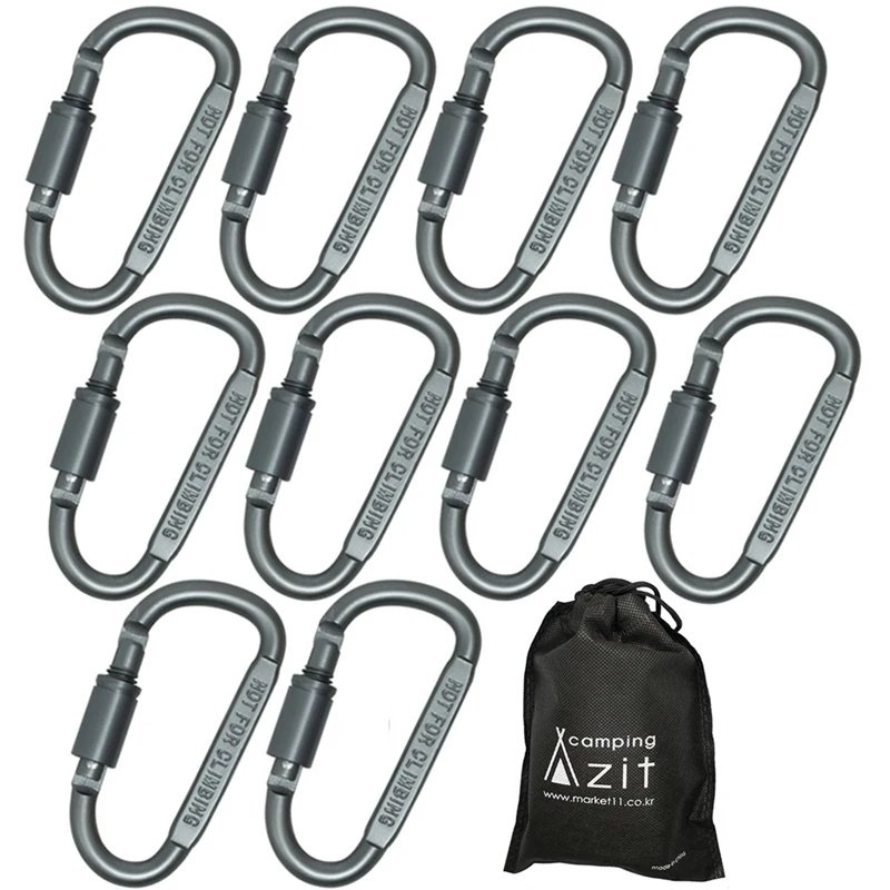 Rock Cara Biner 10P + storage pocket