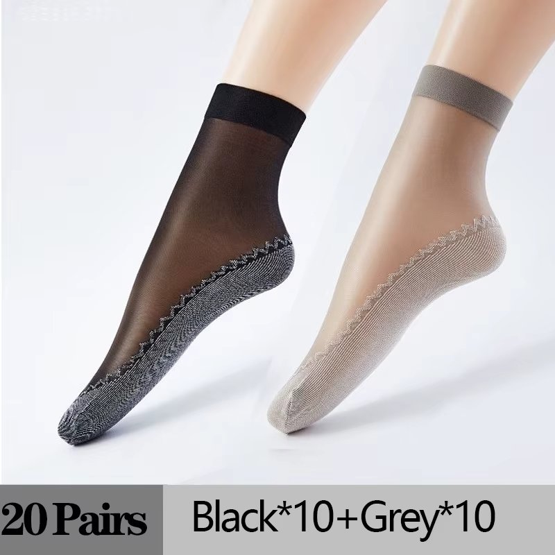 Black Grey-20Pairs
