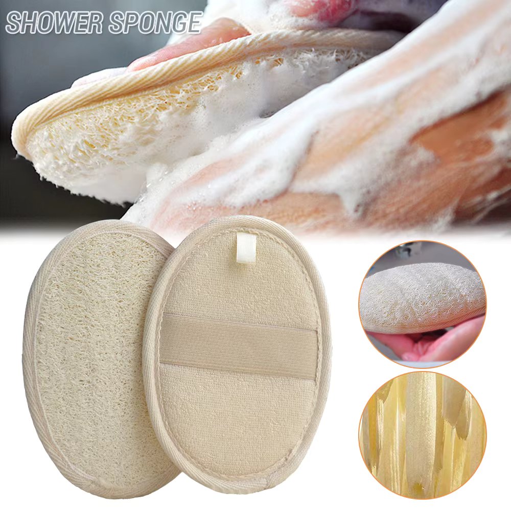 2x Ultra Soft Bath Body Shower Sponge Super Soft Exfoliating Bath Sponge