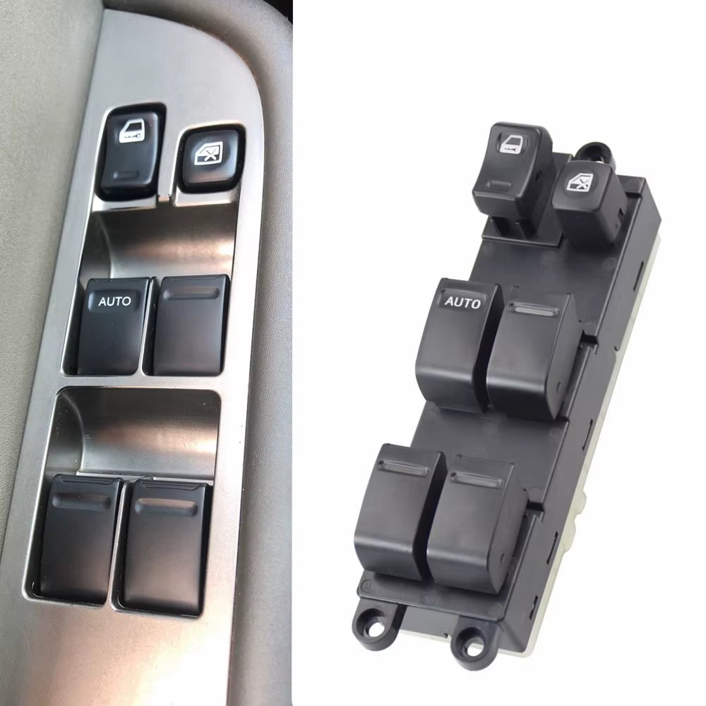 Car Styling Power Window Master Control Switch For Nissan X-Trail 140cv 2005 X-Trail T30 2006 European marke