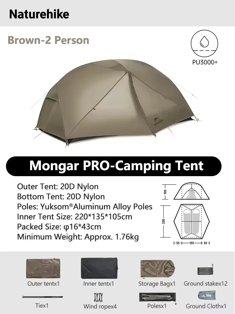 PRO 2P Brown